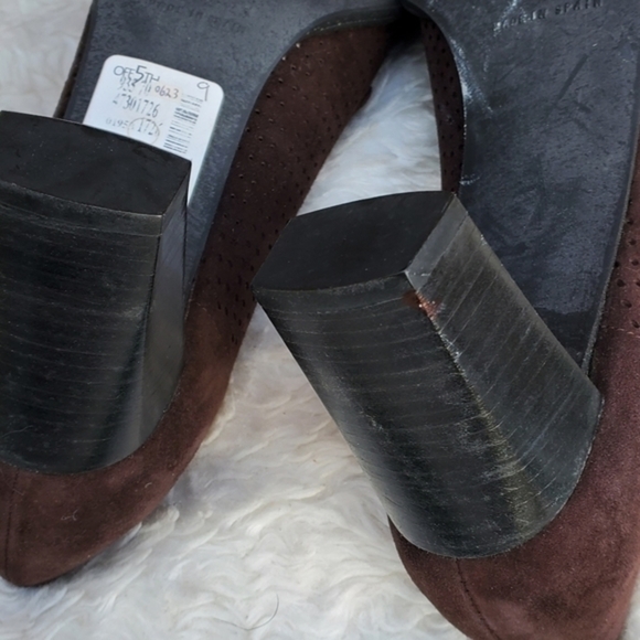 Stuart Weitzman signature suede heels 9 NWT - Picture 8 of 8